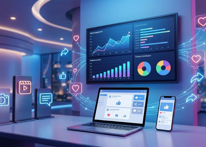 seo social media management