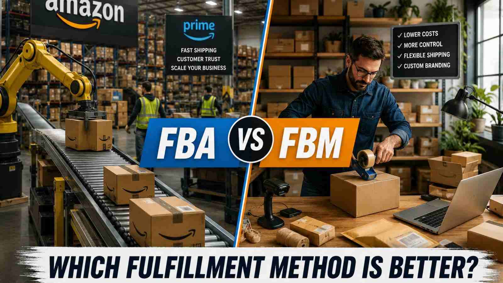 Amazon FBA vs FBM: Which Fulfillment Method Is Better for Your Business in 2026?
