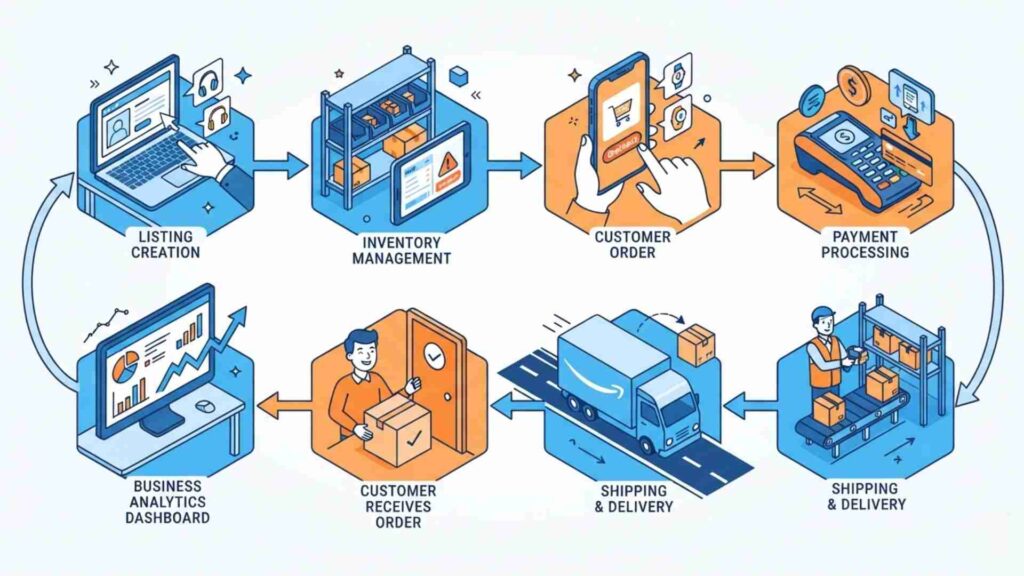 amazon seller account handling