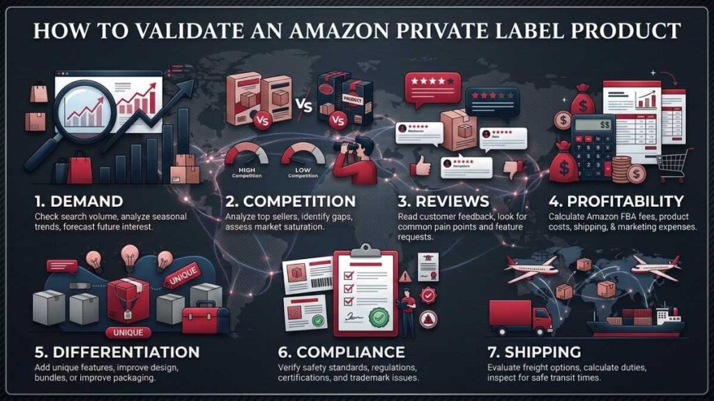 How to Find Profitable Amazon Private Label Products (2026) How to Validate an Amazon Private Label Product