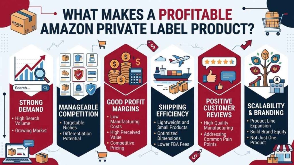 How to Find Profitable Amazon Private Label Products (2026) What Makes a Profitable Amazon Private Label Product